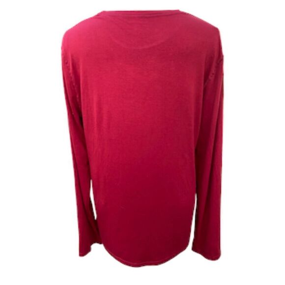 Cuddl Duds Layering Top Red Sz. L Poly/Spandex/Rayon Valentine - Picture 5 of 11
